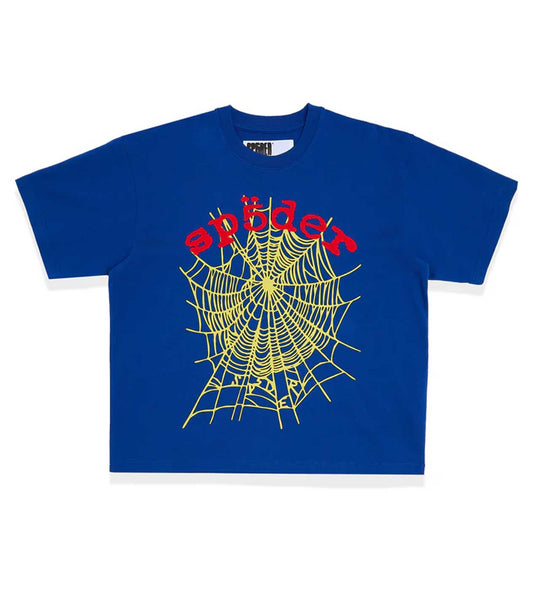 Sp5der OG Logo v2 HW Tee Navy